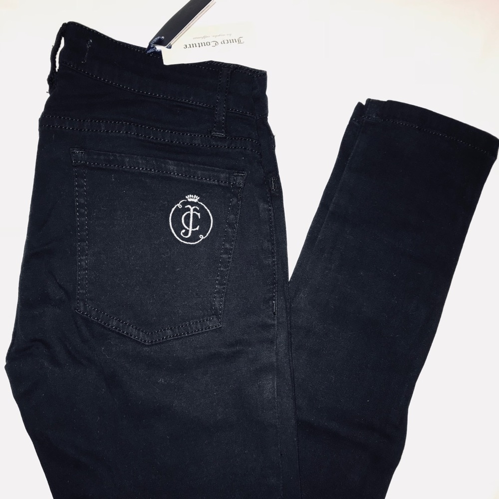 Juicy Black Denim Leggings